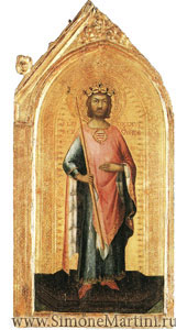 Святой Ладислав, король Венгрии. Симоне Мартини - www.SimoneMartini.ru